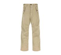 Cotton Pant - male - Dsquared2 - Wide Trousers - Beige - XL - Trousers XL