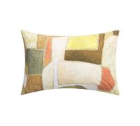 Cotton Percale Printed Pillowcase - Clay Collage, 50 x 75 cm Designers Guild
