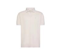 Cotton Piqué Open Collar Polo - male - Calvin Klein - Polo Shirts - White - M - Tops M
