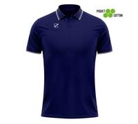 Cotton pique Polo shirt Givova Action Bleu S