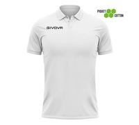 Cotton pique Polo shirt Givova Summer Blanc L