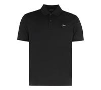 Cotton-piqué Polo Shirt - male - Paul & Shark - Polo Shirts - Black - M - Tops M