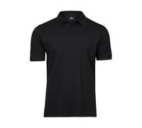 Cotton pique polo shirt Tee Jays Heavy Noir 5XL