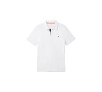 TOM TAILOR Men's 1027713 Polo Shirt, 20000-White, 3XL