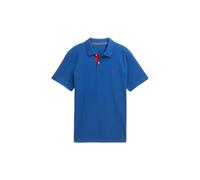 Cotton pique polo Tom Tailor Bleu L