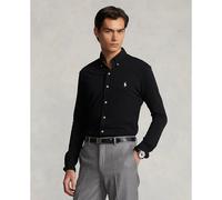 Cotton Pique Shirt, Ultra Light Black