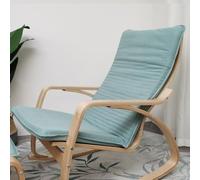 Cotton Poang Chair Cushion Replacement - Thick Padded Detachable Armchair Cover for Enhanced Comfort and Style