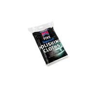 Cotton Polishing Cloths White - Pack Of 5