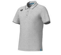Cotton Polo shirt Arena Team Solid Gris M