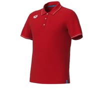 Cotton Polo shirt Arena Team Solid Rouge XS