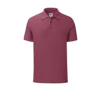 Cotton polo shirt Fruit of the Loom Iconic Rouge XL