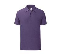 Cotton polo shirt Fruit of the Loom Iconic Violet 2XL