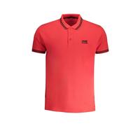 Cotton Polo Shirt - male - Cavalli Class - Polo Shirts - Red - 2XL - Tops 2XL