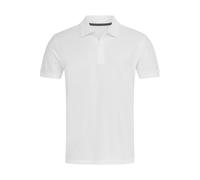 Cotton polo shirt Stedman Henry Blanc 2XL