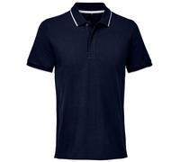 Cotton Polo Shirt With Contrast Trim Collar SOLS Smooth Knit Cotton Short Sleeve