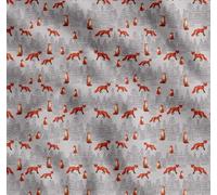 Cotton Poplin Fabric, Animal Print Fabric by Soimoi for Apparel-5 Yard