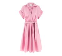 Cotton Poplin Midi Dress, female, NUDE, Midi Dresses, Pink, S, Dresses S