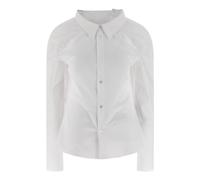 Cotton Poplin Shirt - female - MM6 Maison Margiela - Shirts - White - S - Blouses & Shirts S