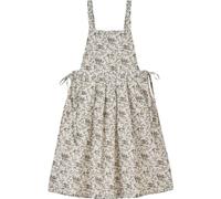 Cotton Printing Apron for Women Cross Back Apron Pinafore Dress for Kitchen Baking Cooking Gardening Coffee Florist