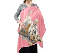 Cotton Privacy Breast Feeding Cover Playful German Shepherd