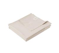 Cotton Queen Sheet Only, 600 Thread Count 100% Egyptian Cotton Top Sheet 1Pcs, Cool & Breathable Flat Bed Sheets Wrinkle, Fade, Stain Resistant (Beige Queen)