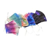 Cotton Quillstoff-Starry Universe-Room Galaxy Print | 5 Part Star Dye Set - DIY Craft - Cotton Fabric Square - Pure Cotton - Quilting Projects