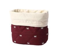 Cotton Quilted Makeup Bag Cosmetics Pouch Drawstring Lazy Drawstring Makeup Fashion Handbag Suitable Gift for Women