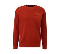 Cotton Raglan Sleeve Top with Patch Pocket on Chest s.Oliver Rouge 5XL