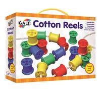 Cotton Reels Toys Kids Threading Stacking Activity Game Educational Set Of 20
