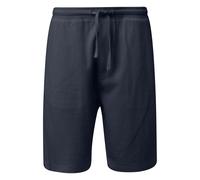 Cotton Ribbed Bermuda Shorts s.Oliver Bleu S
