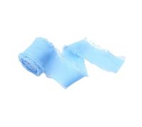 Cotton Ribbon 4cmX5meters DIY Chiffon Silk-Like Ribbons Wedding Invitation Bouquet Frayed Edged Fabric Decoration Wrapping(88)