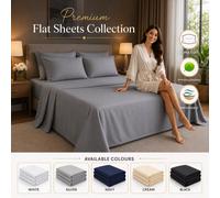 Utopia Bedding - Flat Sheet Single Size - OEKO-TEX Certified - Easy Care Soft Brushed Polyester - Microfiber Fabric - Wrinkle, Shrinkage and Fade Resistant - White