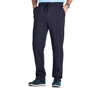 Cotton-Rich Elasticated Stretch Fabric Trousers Pegasus Navy 50L