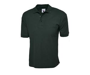 Cotton Rich Poloshirt - Bottle Green - XL