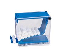 Cotton Roll Holder - Transparent Press Dispenser, Pre-Roll Cone Container | Efficient Separation in Clinic, Storage Case for Cotton Rolls, Anesthesia, Organisation, Professional Use