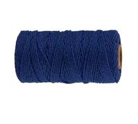 Cotton Rope 2mm 100m Cotton Rope Colorful Twine Macrame Cord String Thread Party Wedding Decor Accessory Home Textile Crafts DIY(Color17)