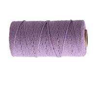 Cotton Rope 2mm 100m Cotton Rope Colorful Twine Macrame Cord String Thread Party Wedding Decor Accessory Home Textile Crafts DIY(Color6)