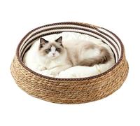 Cotton Rope Cat Bed Cushioned Scratch-Resistant All-Season