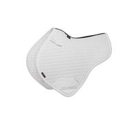 LeMieux ProSport Close Contact Half Square (D-Ring) - White, Large