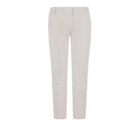 Cotton satin Trousers - female - BomBoogie - Slim-fit Trousers - Beige - L - Trousers L