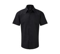 Cotton shirt Russell Athletic Oxford Noir XL