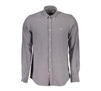 Cotton Shirt with Button Down Collar and Contrasting Cuffs - male - Harmont & Blaine - Casual Shirts - Multicolor - S - Shirts S
