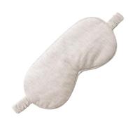 Cotton Sleep Mask, Eye Masks for Sleep, Beige Organic Cotton Mask Lightweight and Comfortable Elastic Eye for Nighttime Sleeping, Traveling Suitable for Men Women