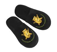 Cotton Slippers Sof Psyops Branch Fluffy Slippers Anti-Skid Sliders For Trip Outdoor Big Kid L