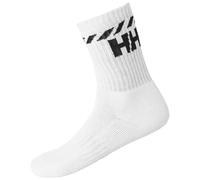 Helly Hansen Unisex Cotton Sport Sock 3PK, 36-38, White