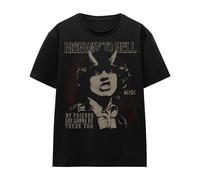 Cotton Soul ACDC My Friends Ladies T Shirt, Black, Medium