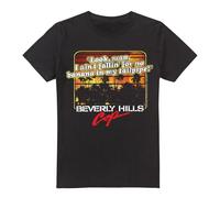 Cotton Soul Beverly Hills Cop Banana in My Tailpipe Unisex T Shirt, Black, Medium