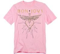 Cotton Soul Bon Jovi Greatest Hits Unisex T Shirt, Pink