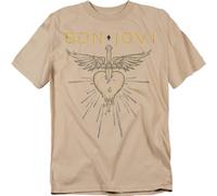 Cotton Soul Bon Jovi Greatest Hits Unisex T Shirt, Sand