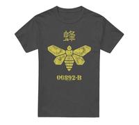 Cotton Soul Breaking Bad Methylamine Barrel Bee Unisex T Shirt, Charcoal, X-Large
